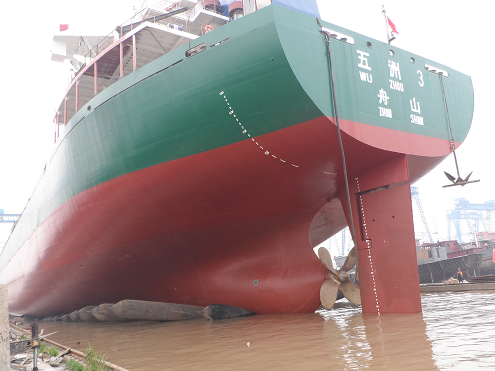 Latest company case about 35,000Ton Bulk Cargo Ship Launching