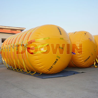 Totally Enclosed IBUs Inflatable Buoyancy Units For Marine Salvage