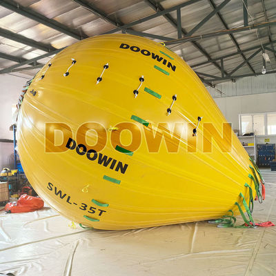 Parachute Type Underwater Air Lift Bags Customized 250kg - 100ton Capacity
